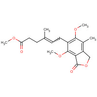 60435-90-7 6-O-Methyl Mycophenolic Acid Methyl Ester chemical structure