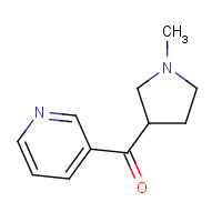 125630-26-4 (R,S)-1-Methyl-3-nicotinoylpyrrolidine chemical structure