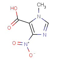 54828-05-6 1-Methyl-4-nitro-1H-imidazole-5-carboxylic Acid chemical structure
