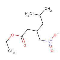 128013-65-0 5-Methyl-3-(nitromethyl)hexanoic Acid Ethyl Ester chemical structure