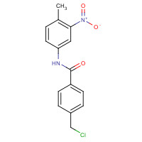 851319-32-9 N-(4-Methyl-3-nitrophenyl)-4-chloromethylbenzamide chemical structure