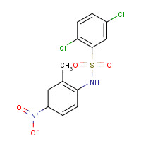 108409-83-2 N-(2-Methyl-4-nitrophenyl)-2,5-dichlorobenzenesulfonamide chemical structure