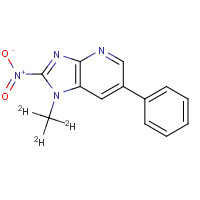 303173-40-2 1-Methyl-2-nitro-6-phenylimidazo[4,5-B]pyridine-d3 chemical structure