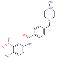 581076-60-0 N-(4-Methyl-3-nitrophenyl)-4-(4-methylpiperazinomethyl)benzamide chemical structure