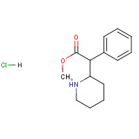 23644-60-2 rac-erythro Methylphenidate Hydrochloride chemical structure