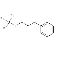 55469-88-0 N-(Methyl-d3)-3-phenylpropylamine chemical structure