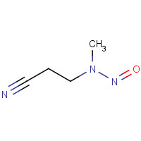 60153-49-3 3-(Methylnitrosamino)propionitrile chemical structure