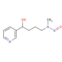 76014-81-8 4-(Methylnitrosamino)-1-(3-pyridyl)-1-butanol chemical structure
