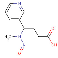 123743-84-0 4-(Methylnitrosamino)-4-(3-pyridyl)butyric Acid chemical structure