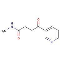 713-05-3 N-Methyl-γ-oxo-3-pyridinebutanamide chemical structure