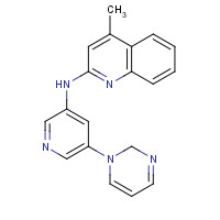 1076198-59-8 3-(4-Methylquinolinylamino)-5-(3-pyrimidinyl)pyridine chemical structure