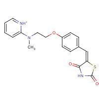 1185245-57-1 5-[4-[2-((Methyl-d3)pyridin-2-ylamino)ethoxy]benzylidene]thiazolidine-2,4-dione chemical structure