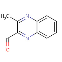25519-55-5 3-Methyl-2-quinoxalinecarboxaldehyde chemical structure