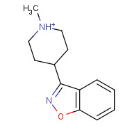 84163-12-2 3-(1-Methyl-4-piperidinyl)-1,2-benzisoxazole Hydrochloride chemical structure