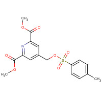 909247-46-7 4-[[[(4-Methylphenyl)sulfonyl]oxy]methyl]-2,6-pyridinedicarboxylic Acid 2,6-Dimethyl Ester chemical structure