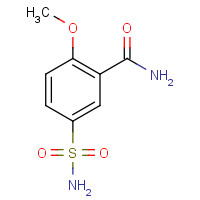 52395-25-2 2-Methoxy-5-sulfamoylbenzamide chemical structure