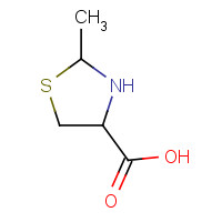 4165-32-6 2-Methylthiazolidine-4-carboxylic Acid chemical structure