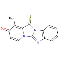 1246819-06-6 1-Methyl-12-thioxopyrido[1,2,3,4]imidazole-[1,2-a]benzimidazole-2(12H)-one chemical structure
