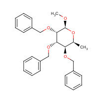 74841-88-6 Methyl 2,3,4,-Tri-O-benzyl-b-L-fucopyranoside chemical structure