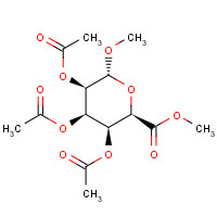 34213-34-8 Methyl 2,3,4-Tri-O-acetyl-b-D-glucuronic Acid Methyl Ester chemical structure
