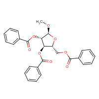 7473-42-9 Methyl 2,3,5-Tri-O-benzoyl-a-D-arabinofuranoside chemical structure