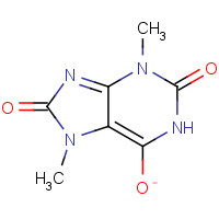 383160-11-0 7-Methyl-3-(methyl-d3)uric Acid chemical structure