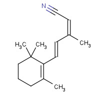 1155402-76-8 (2Z,4E)-3-Methyl-5-(2,6,6-trimethyl-1-cyclohexen-1-yl)penta-2,4-dienenitrile chemical structure