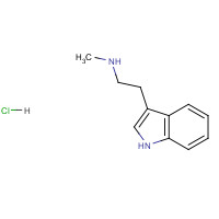 942-27-8 N-Methyltryptamine Hydrochloride chemical structure