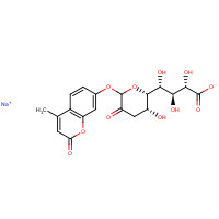 123269-95-4 4-Methylumbelliferyl 3-Deoxy-D-glycero-D-galacto-2-nonulosonic Acid, Sodium Salt chemical structure
