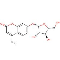 77471-44-4 4-Methylumbelliferyl a-L-Arabinosfuranoside chemical structure