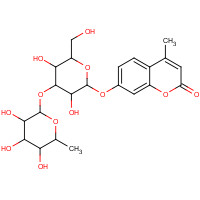 296776-06-2 4-Methylumbelliferyl 3-O-(a-L-Fucopyranosyl)-b-D-galactopyranoside chemical structure