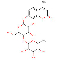 383160-15-4 4-Methylumbelliferyl 4-O-(a-L-Fucopyranosyl)-b-D-galactopyranoside chemical structure