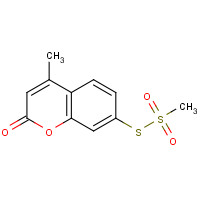 1076198-63-4 4-Methylumbelliferyl Methanethiosulfonate chemical structure