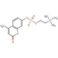 97055-84-0 4-Methylumbelliferyl Phosphocholine chemical structure