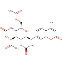 67909-25-5 4-Methylumbelliferyl 2,3,4,6-Tetra-O-acetyl-b-D-glucopyranoside chemical structure