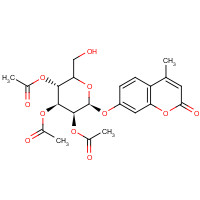 937018-36-5 4'-Methylumbelliferyl 2,3,4,-Tri-O-acetyl-b-D-glucopyranoside chemical structure