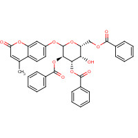 849207-61-0 4-Methylumbelliferyl 2,3,6-Tri-O-benzoyl-b-D-galactopyranoside chemical structure