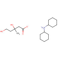 1215802-31-5 D,L-Mevalonic Acid Dicyclohexylammonium Salt chemical structure