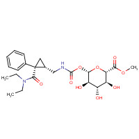 1191034-22-6 Milnacipran Carbamoyl-b-D-glucuronide chemical structure