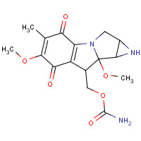 4055-39-4 Mitomycin A chemical structure