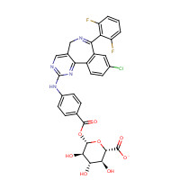 1203589-02-9 MLN 8054 O-b-D-Glucuronide chemical structure