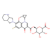 733002-61-4 rac cis-Moxifloxacin Acyl-b-D-glucuronide chemical structure