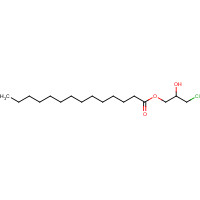 30557-03-0 rac 1-Myristoyl-3-chloropropanediol chemical structure