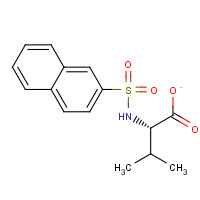 182227-17-4 b-Naphthalenesulfonyl-D-valine chemical structure