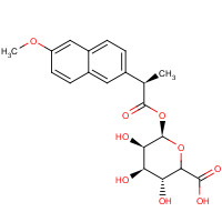 112828-15-6 (R)-Naproxen Acyl-b-D-glucuronide chemical structure