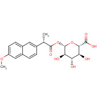 41945-43-1 (S)-Naproxen Acyl-b-D-glucuronide chemical structure