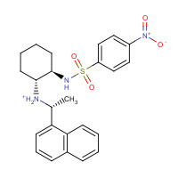 908598-58-3 N-[(1R,2R)-2-[[(1R)-1-(1-Naphthyl)ethyl]amino]cyclohexyl]-4-nitrobenzenesulfonamide chemical structure