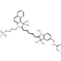 149021-66-9 NIR-664-iodoacetamide chemical structure