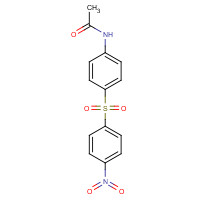 1775-37-7 4-Nitro-4'-acetylaminodiphenyl Sulfone chemical structure