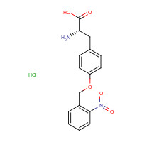 207727-86-4 O-(2-Nitrobenzyl)-L-tyrosine Hydrochloride chemical structure